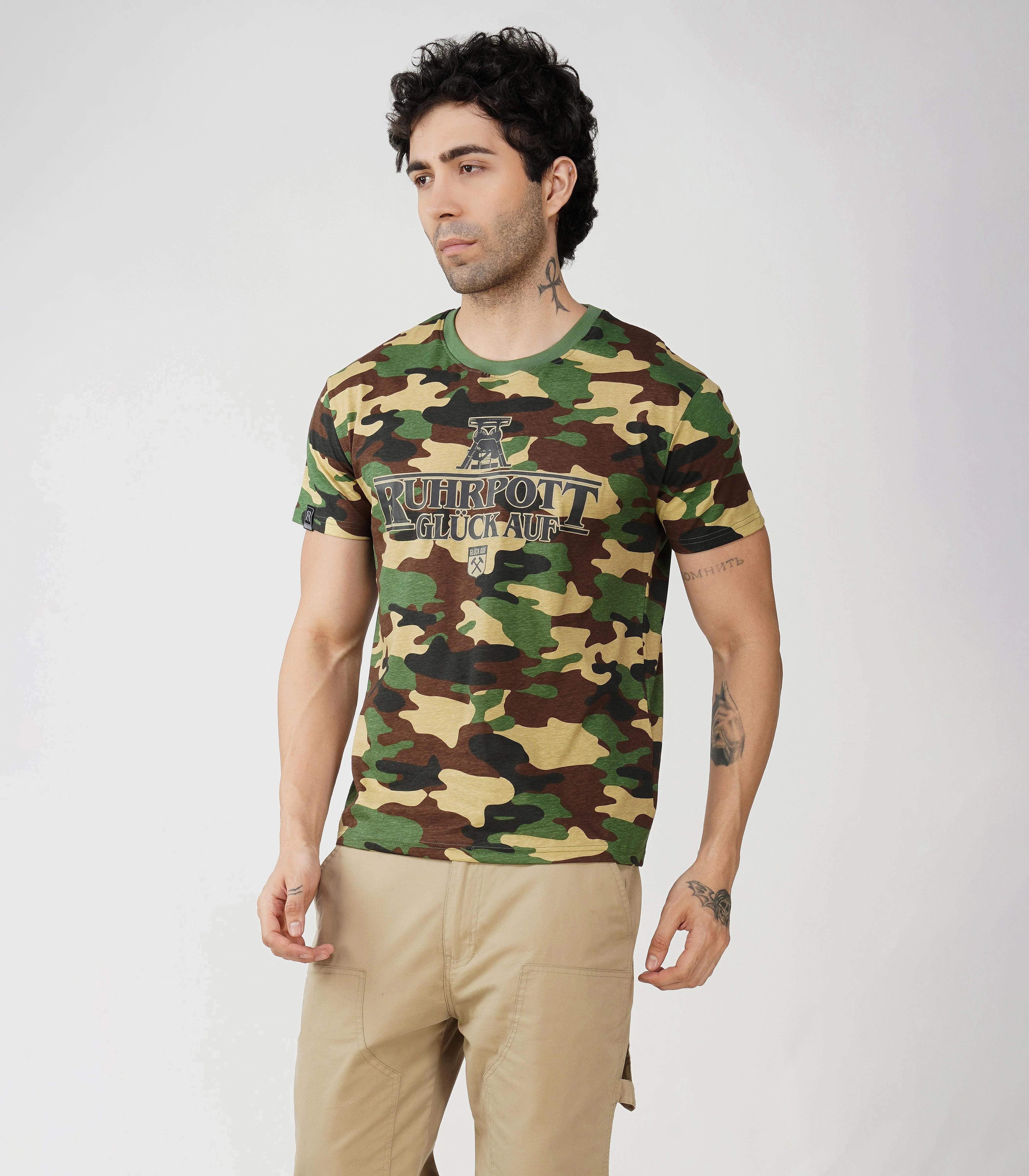 Ruhrpott Rundhalsausschnitt T-Shirt Unisex-RRT525