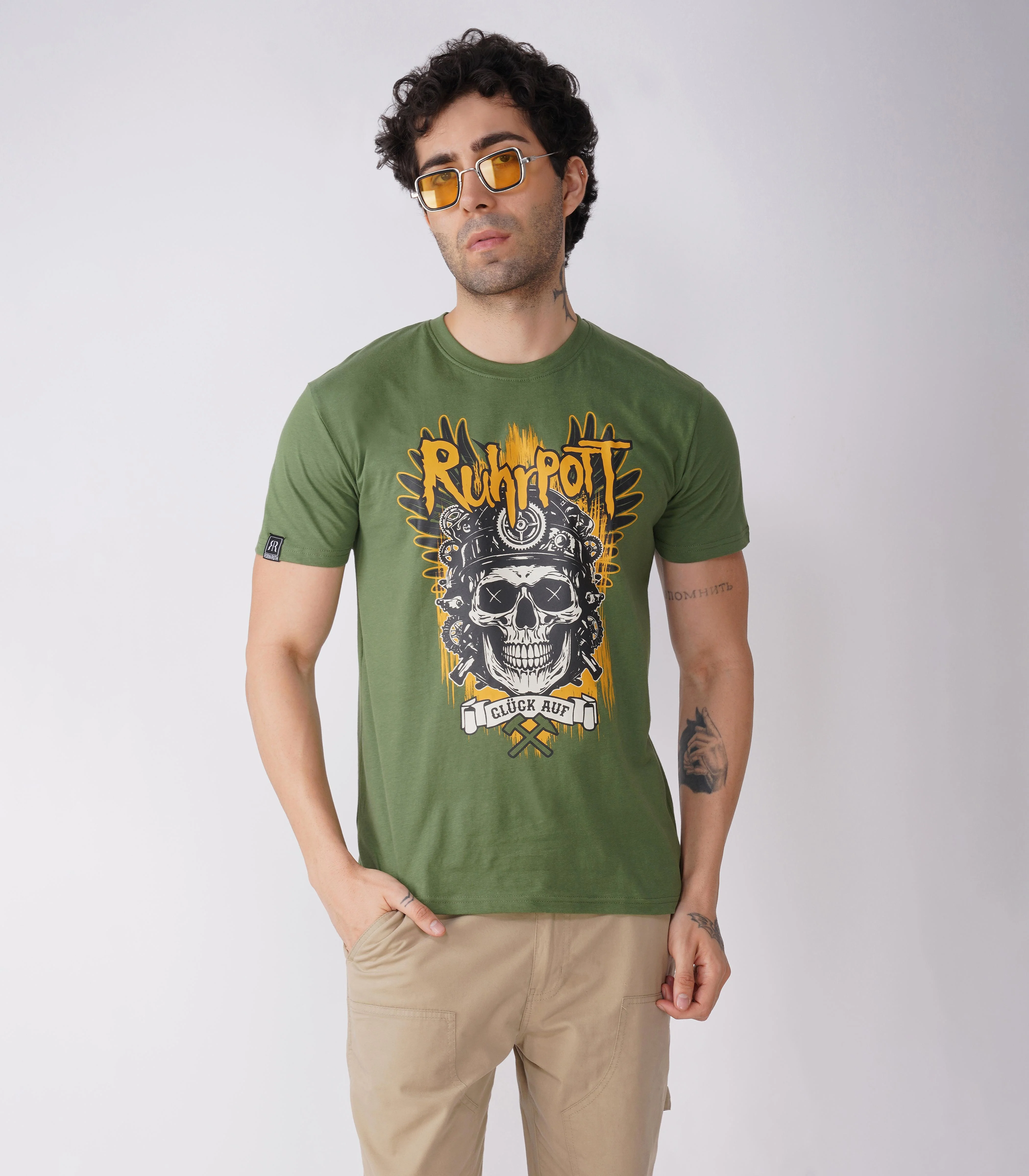 Ruhrpott Rundhalsausschnitt T-Shirt Unisex-RRT526 - Image 2