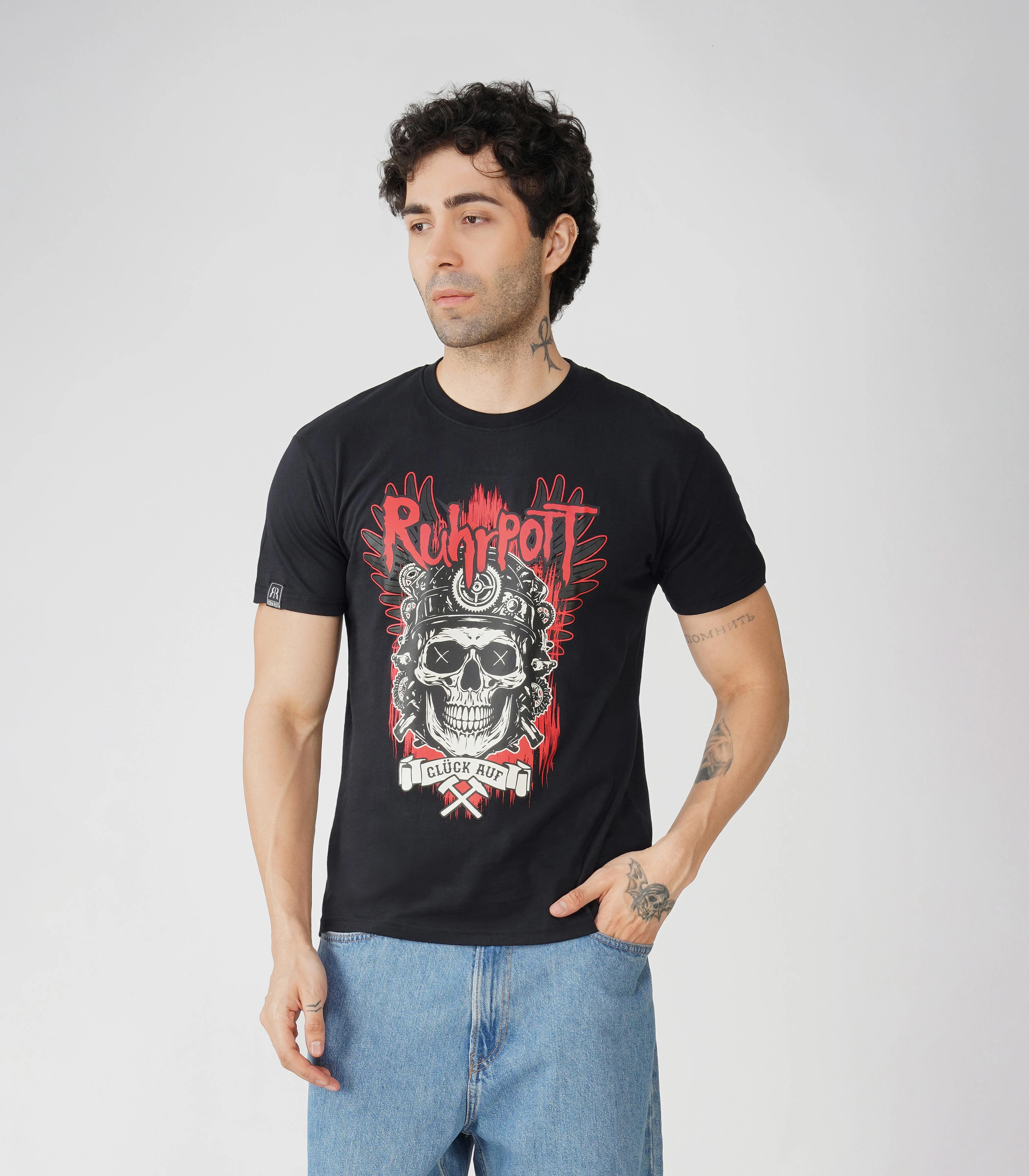 Ruhrpott Rundhalsausschnitt T-Shirt Unisex-RRT527