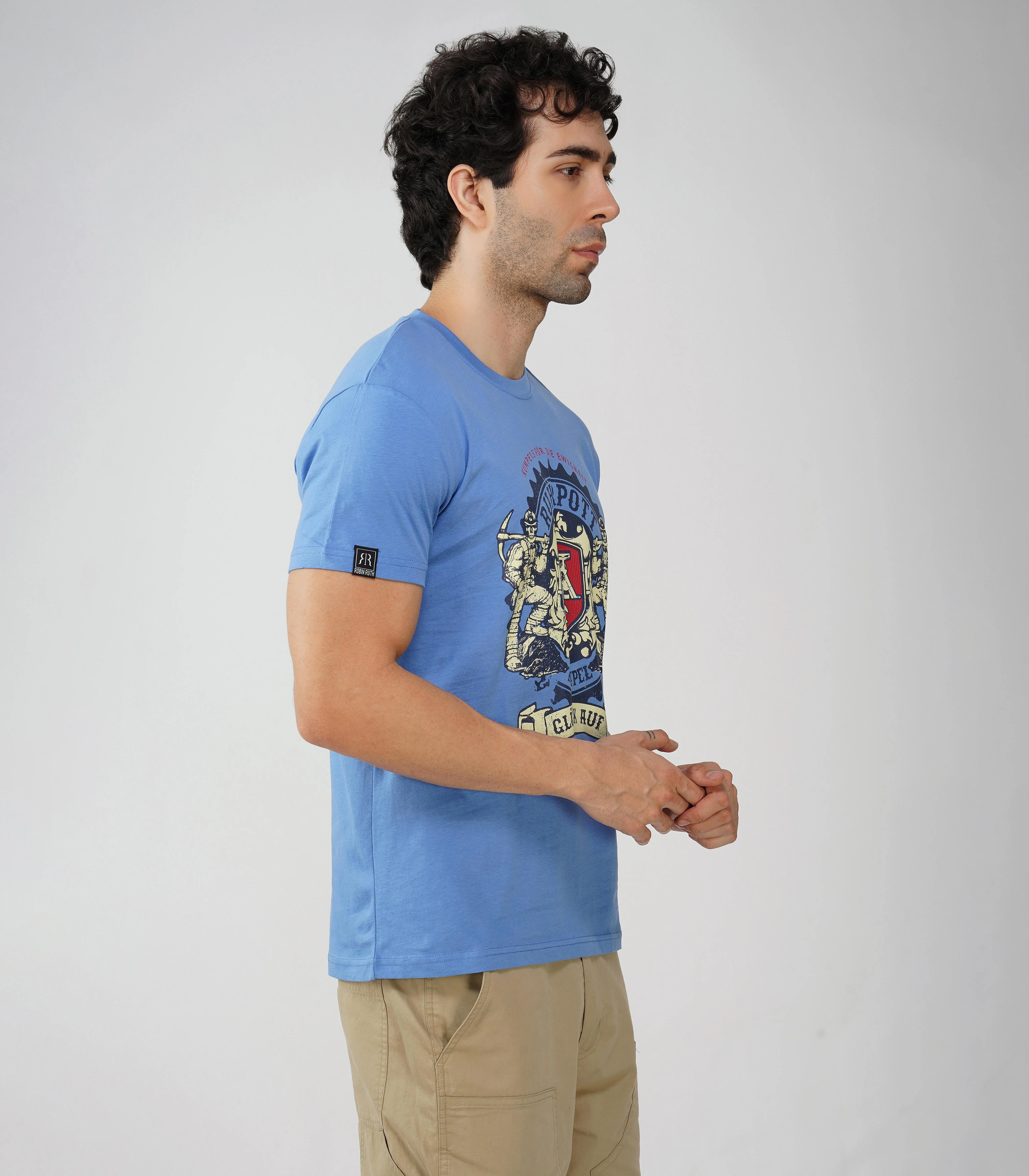 Ruhrpott Rundhalsausschnitt T-Shirt Unisex-RRT529 - Image 5