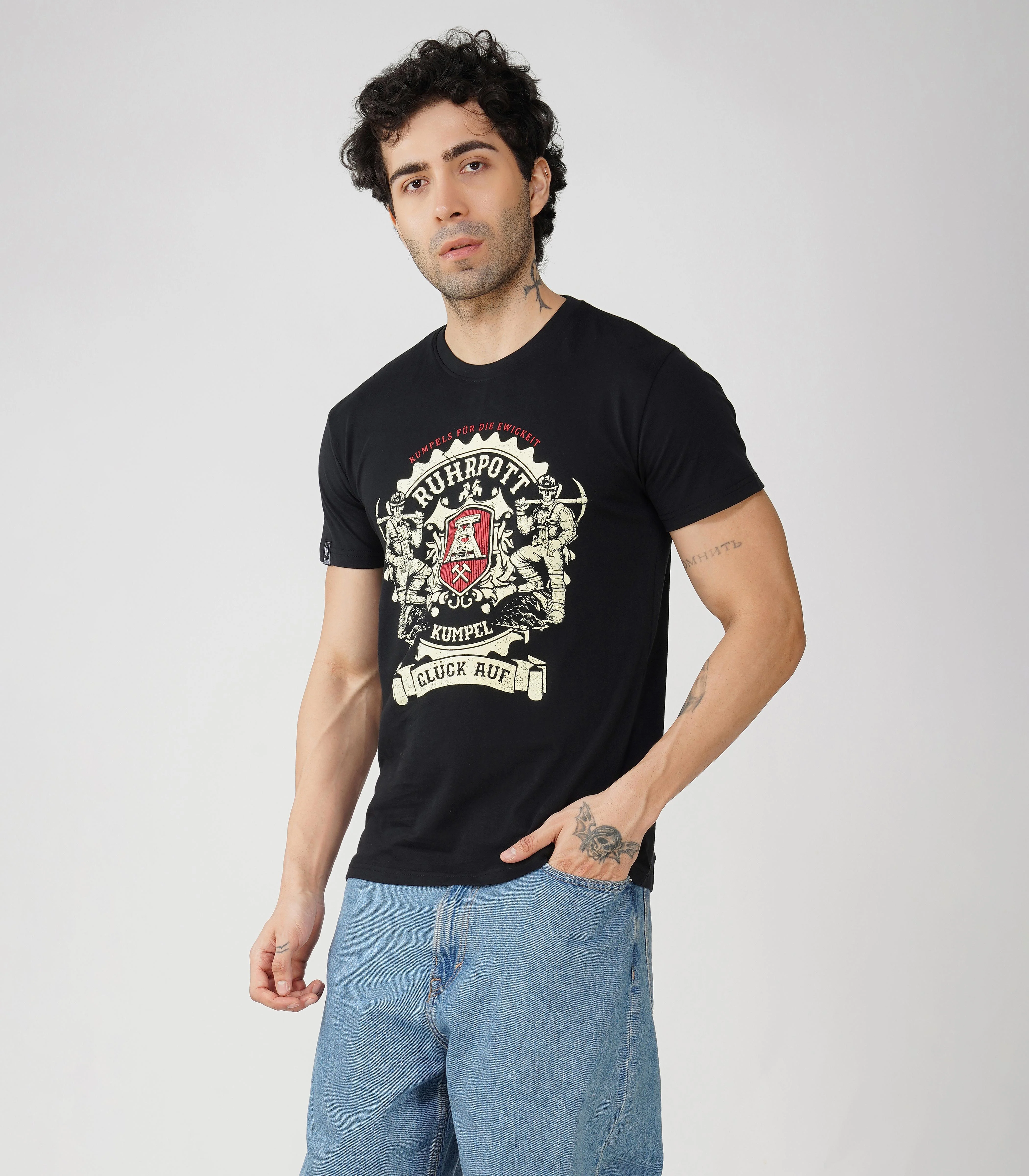 Ruhrpott Rundhalsausschnitt T-Shirt Unisex-RRT530