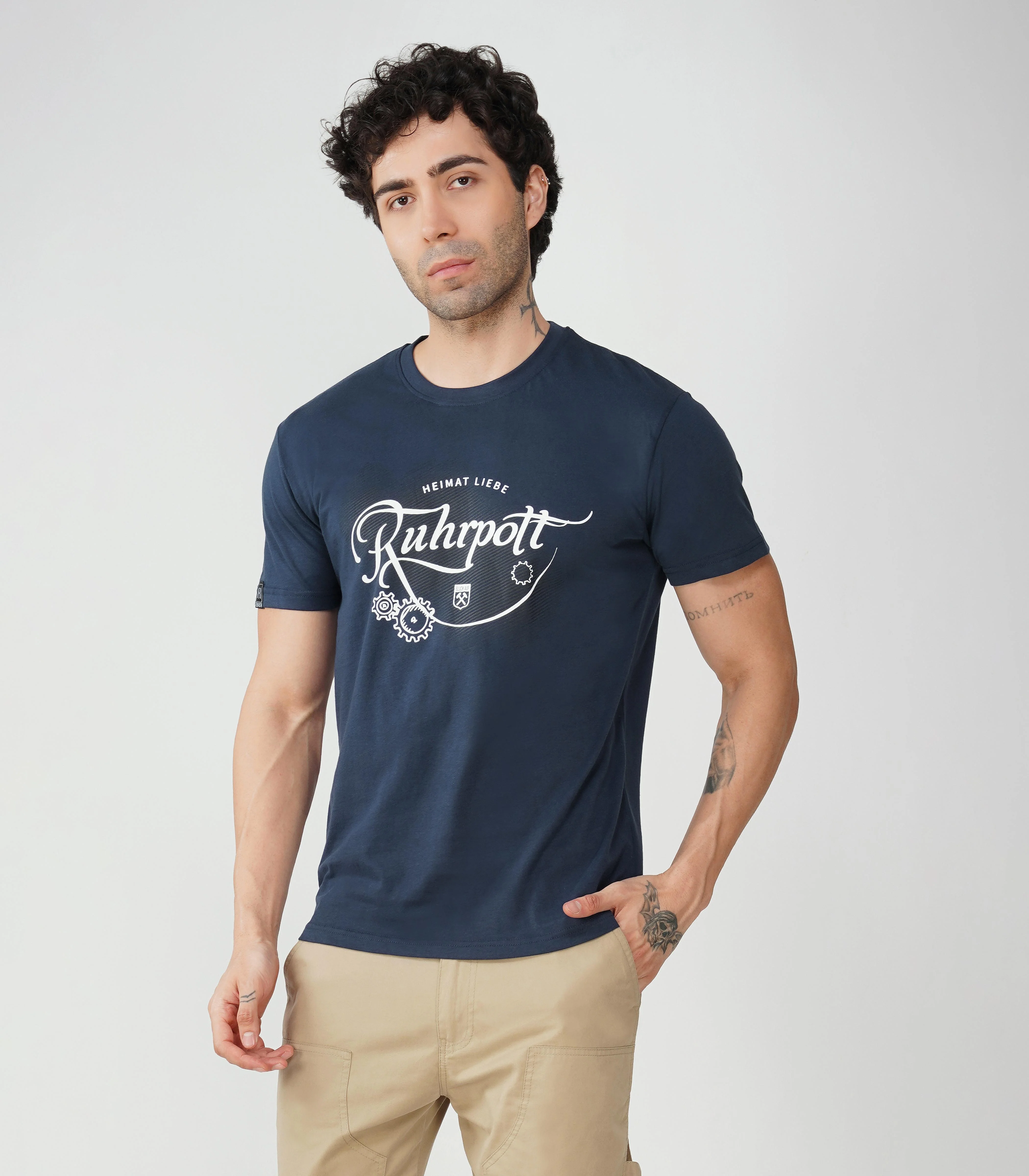 Ruhrpott Rundhalsausschnitt T-Shirt Unisex-RRT531