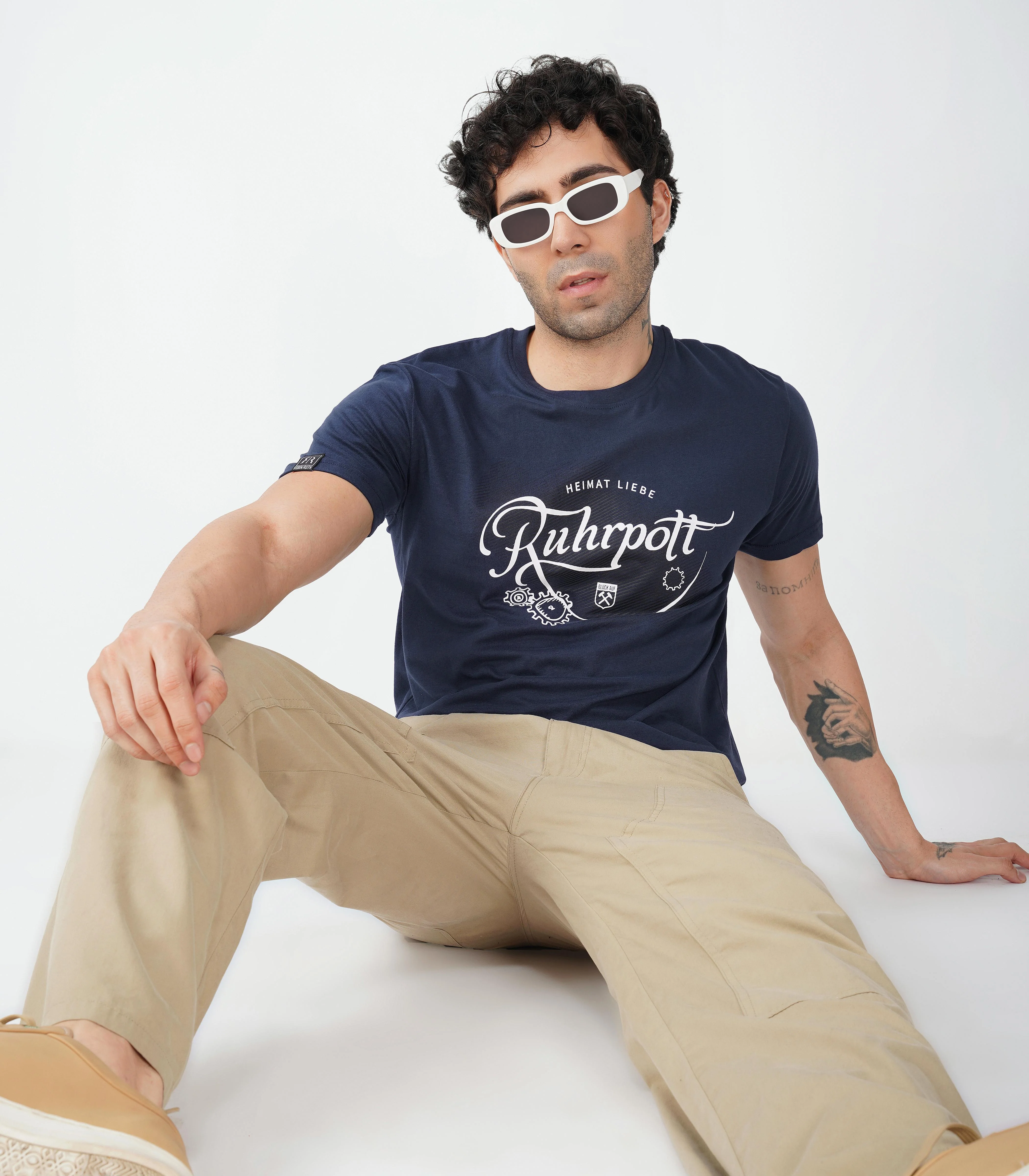 Ruhrpott Rundhalsausschnitt T-Shirt Unisex-RRT531 - Image 2