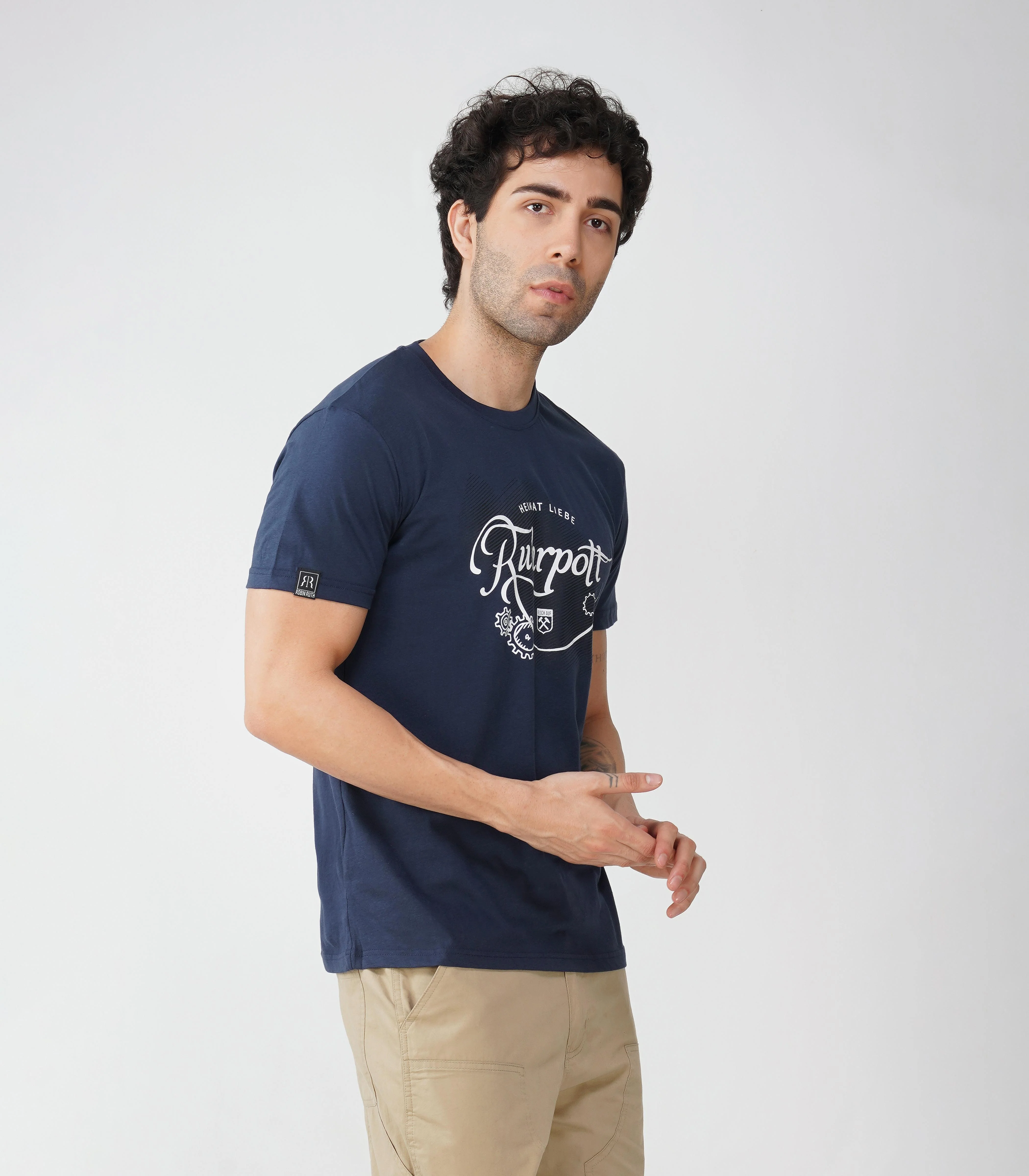 Ruhrpott Rundhalsausschnitt T-Shirt Unisex-RRT531 - Image 4