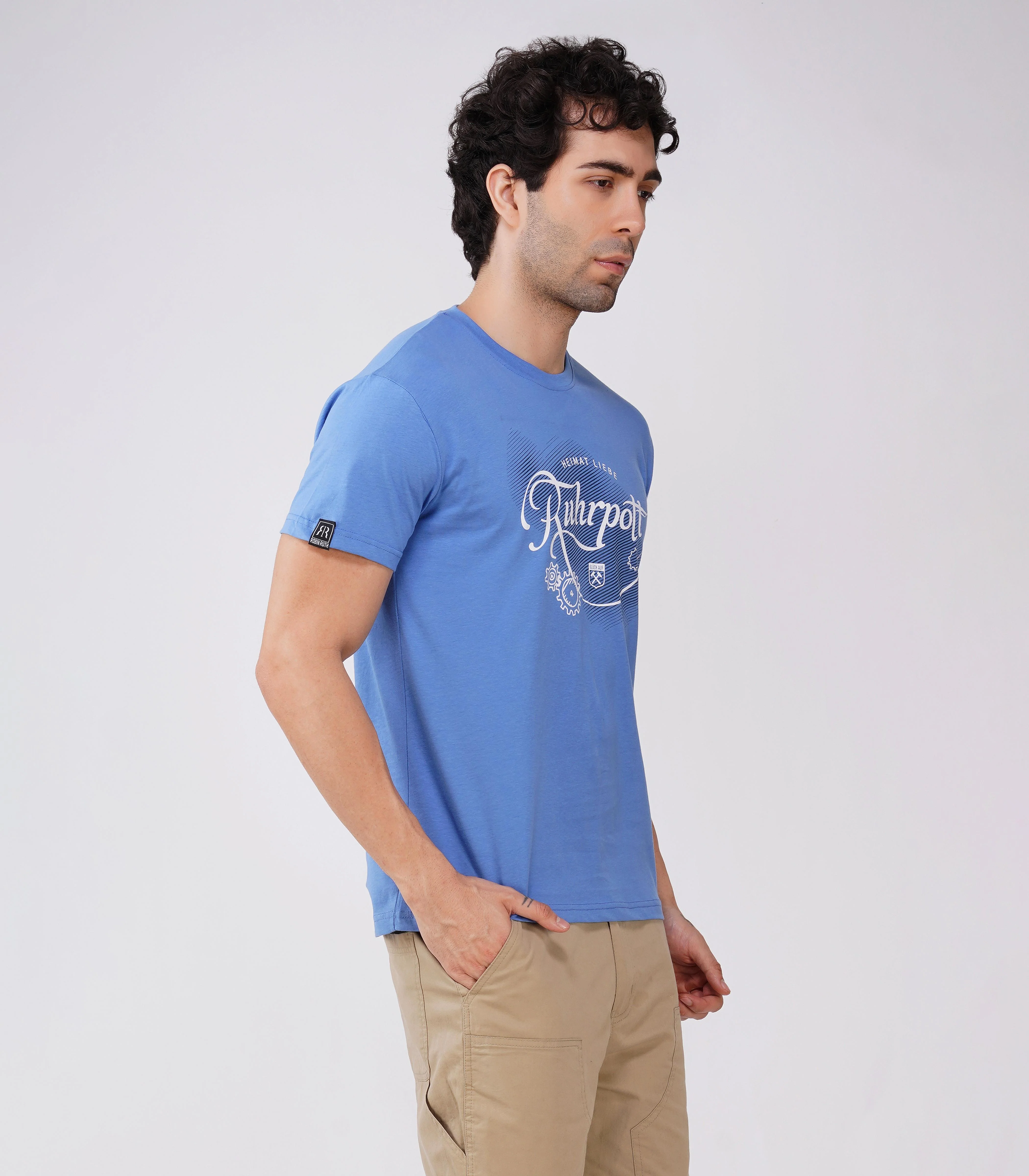 Ruhrpott Rundhalsausschnitt T-Shirt Unisex-RRT532 - Image 4