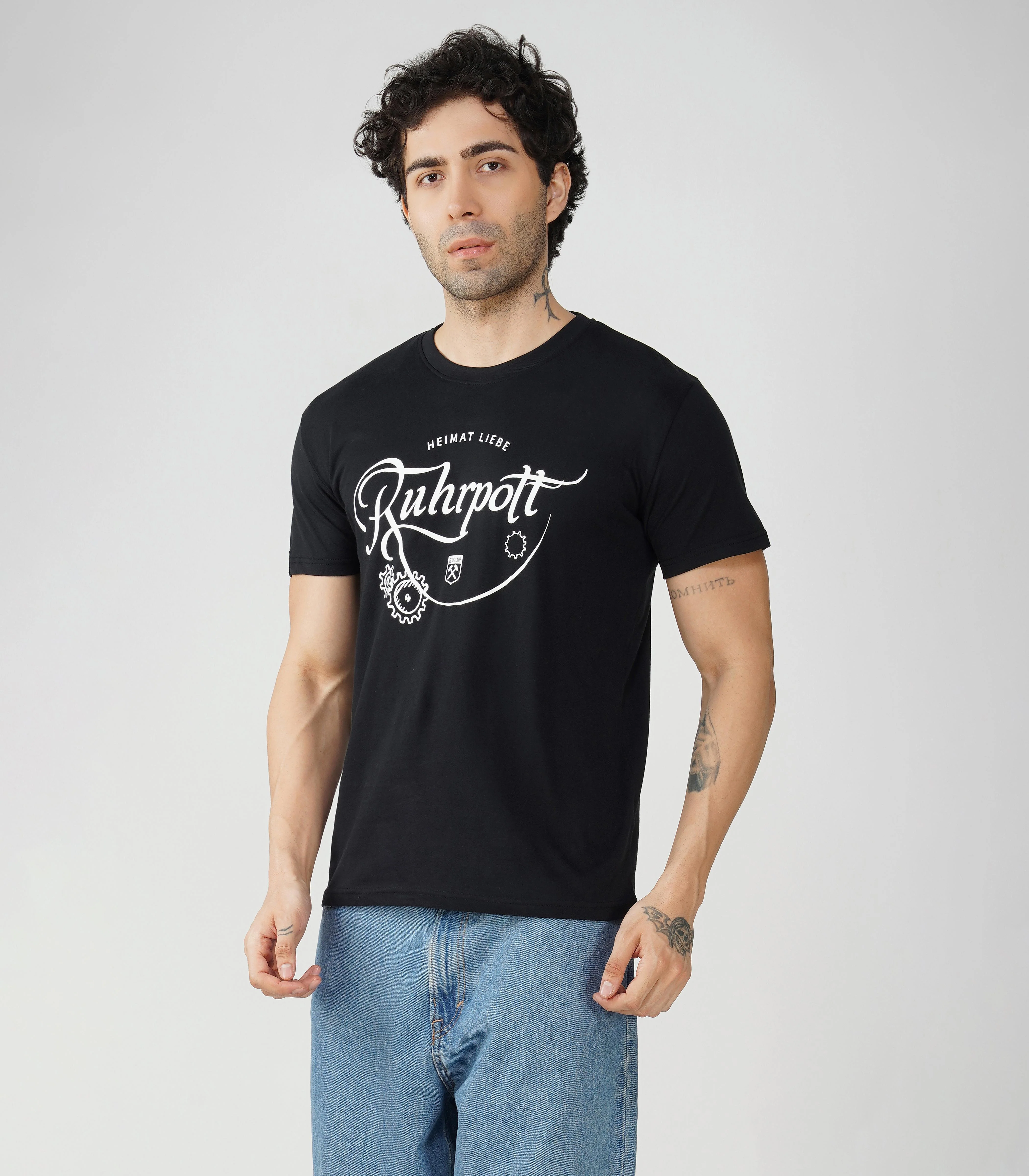 Ruhrpott Rundhalsausschnitt T-Shirt Unisex-RRT533
