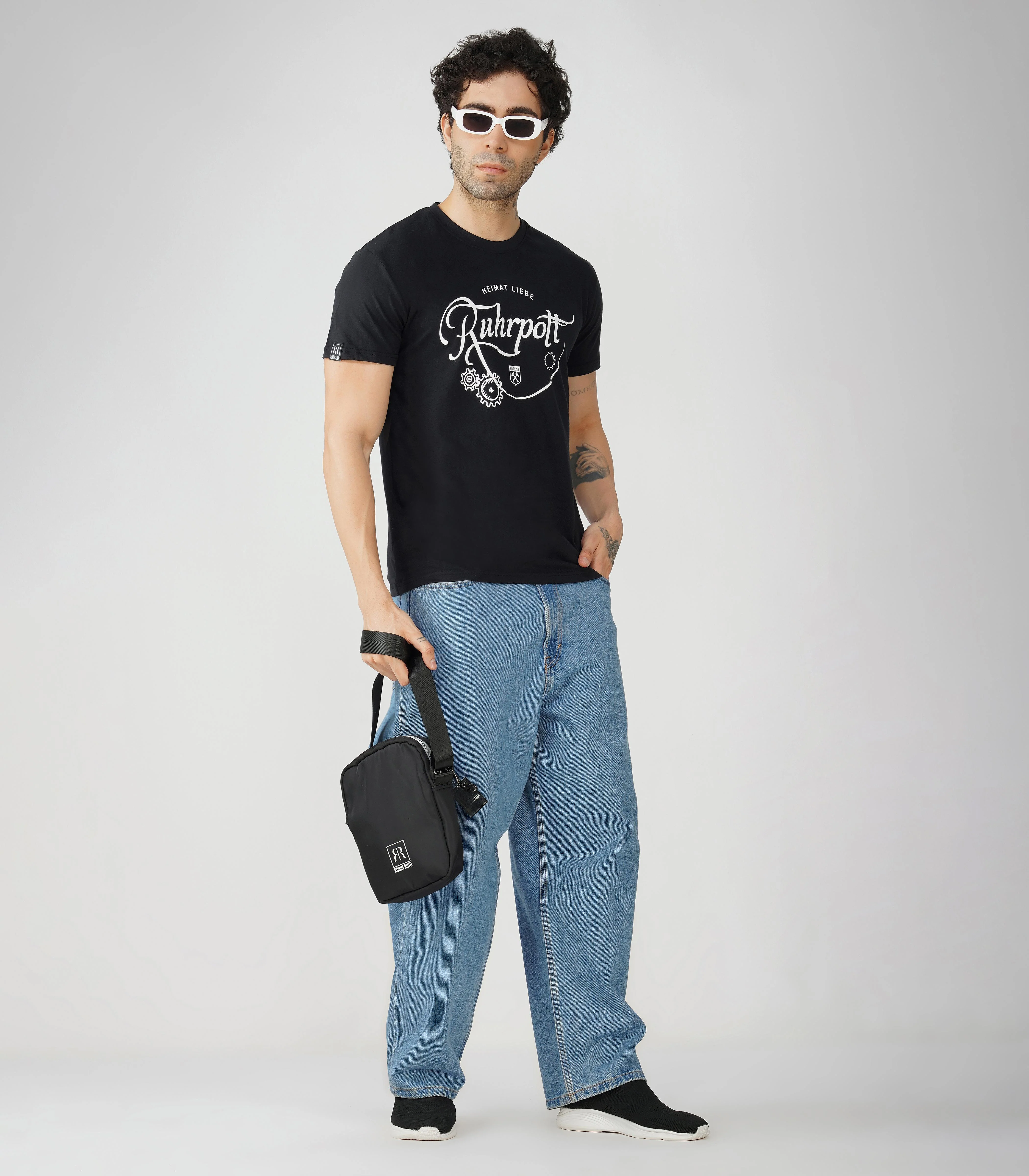 Ruhrpott Rundhalsausschnitt T-Shirt Unisex-RRT533 - Image 2