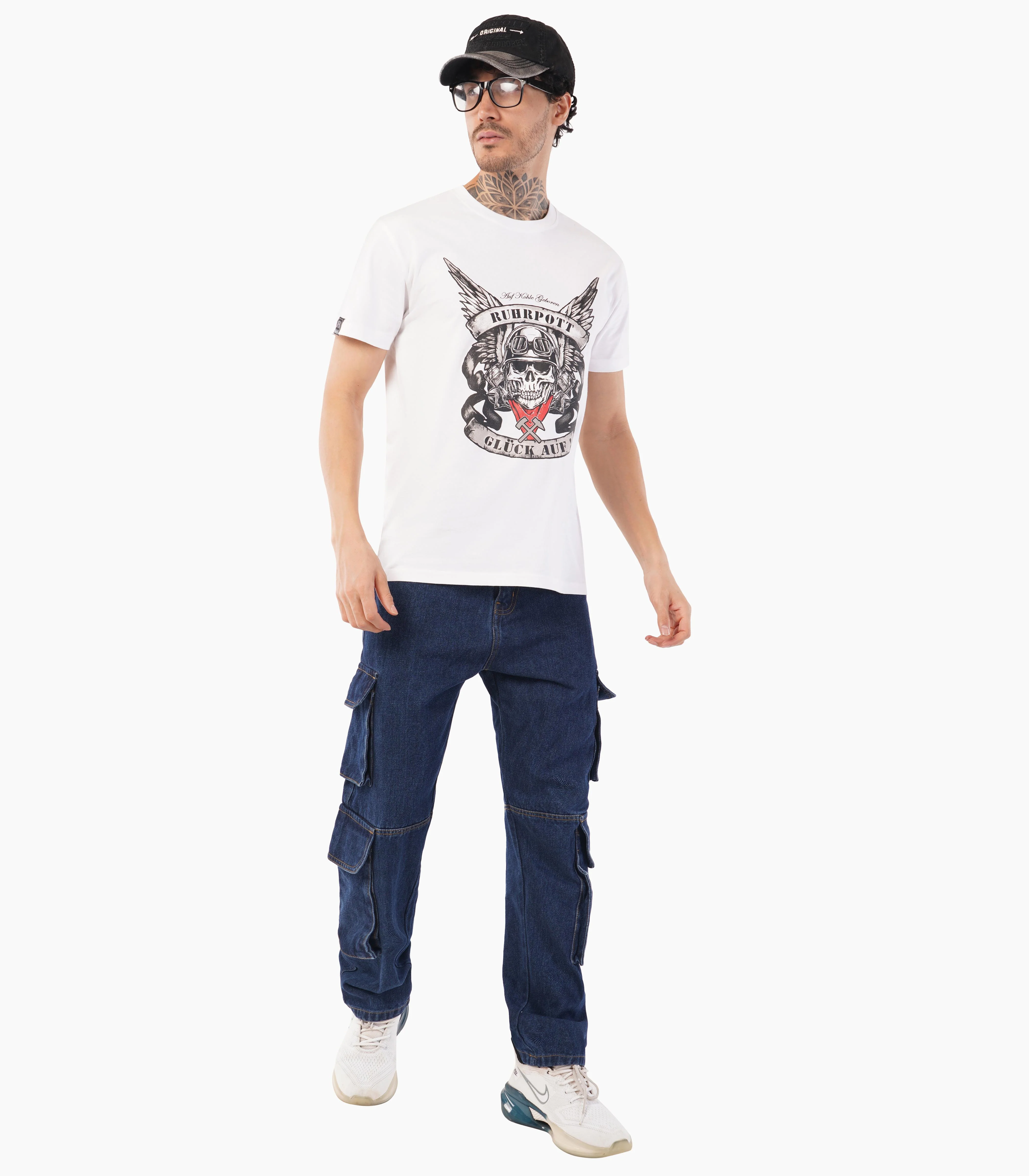Ruhrpott Rundhalsausschnitt T-Shirt Unisex-RRT538 - Image 2