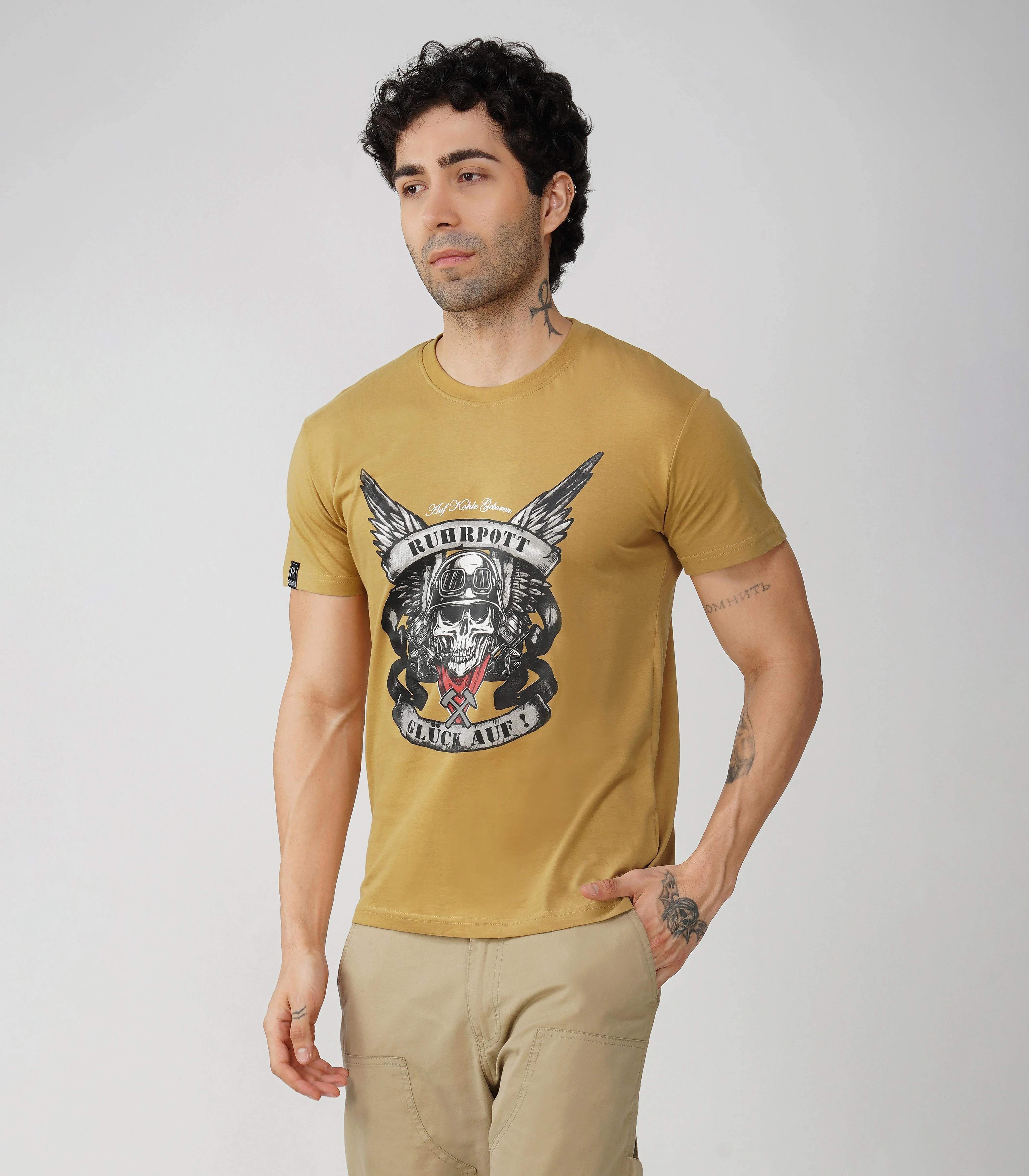 Ruhrpott Rundhalsausschnitt T-Shirt Unisex-RRT539