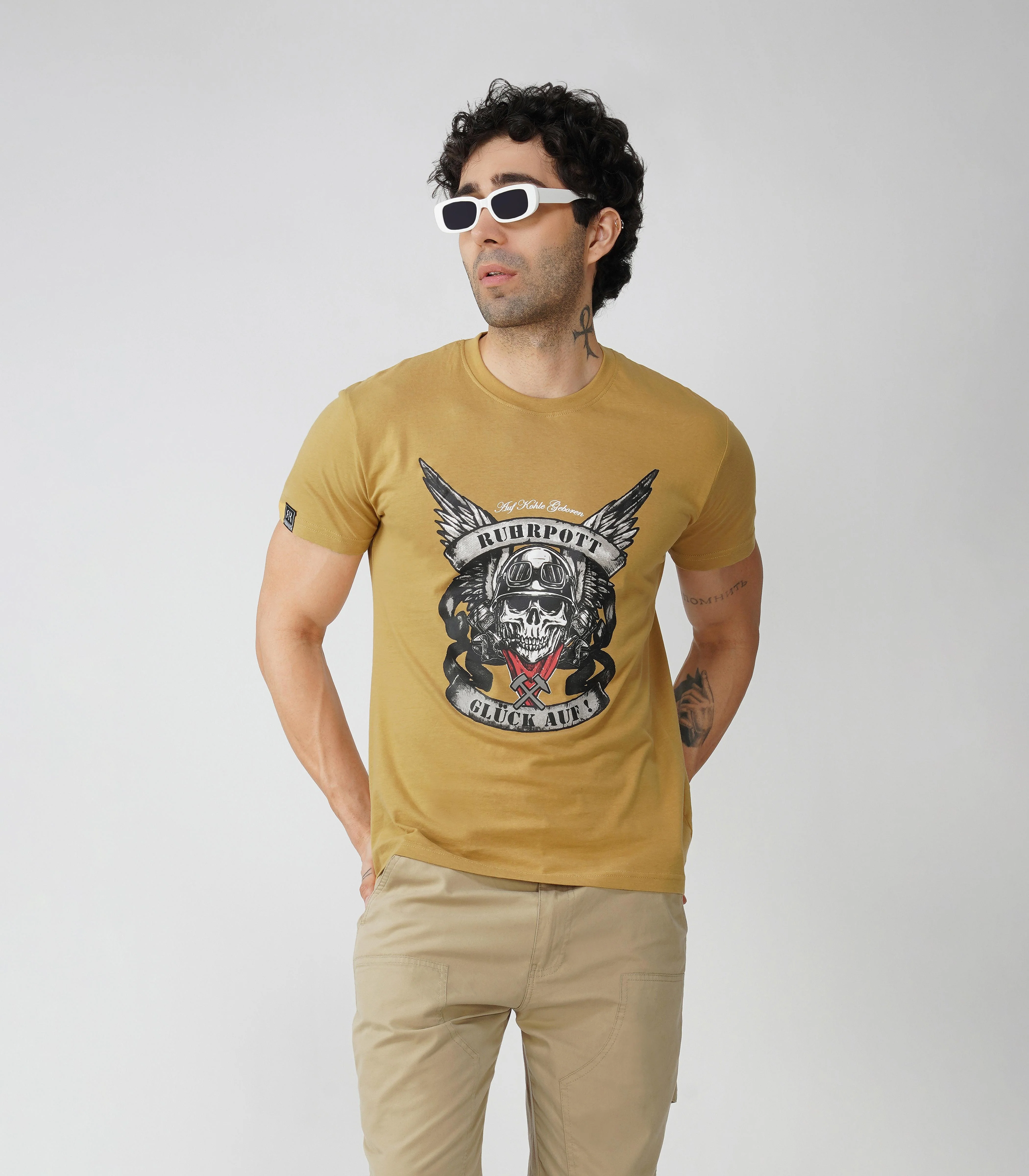 Ruhrpott Rundhalsausschnitt T-Shirt Unisex-RRT539 - Image 2
