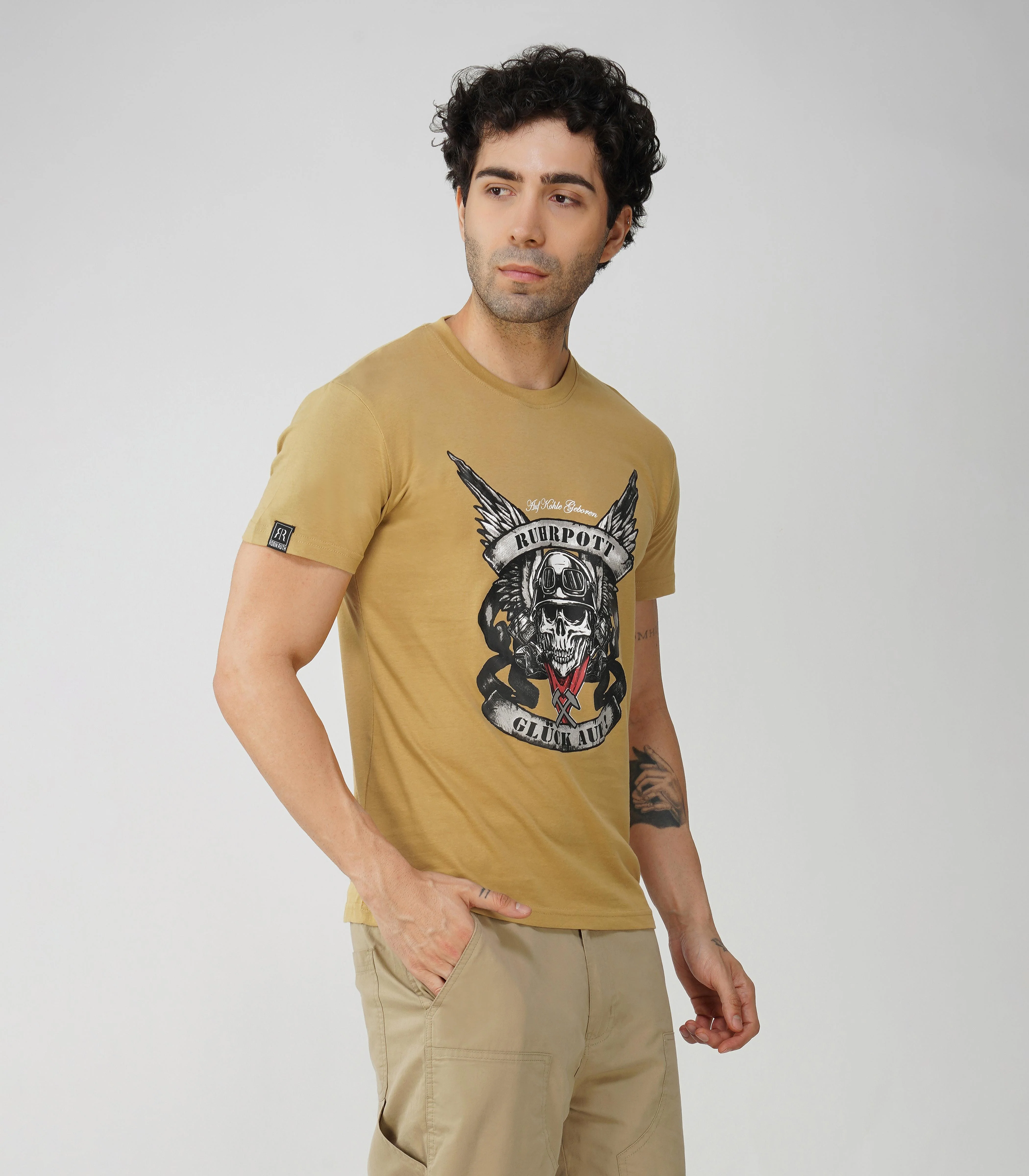 Ruhrpott Rundhalsausschnitt T-Shirt Unisex-RRT539 - Image 4