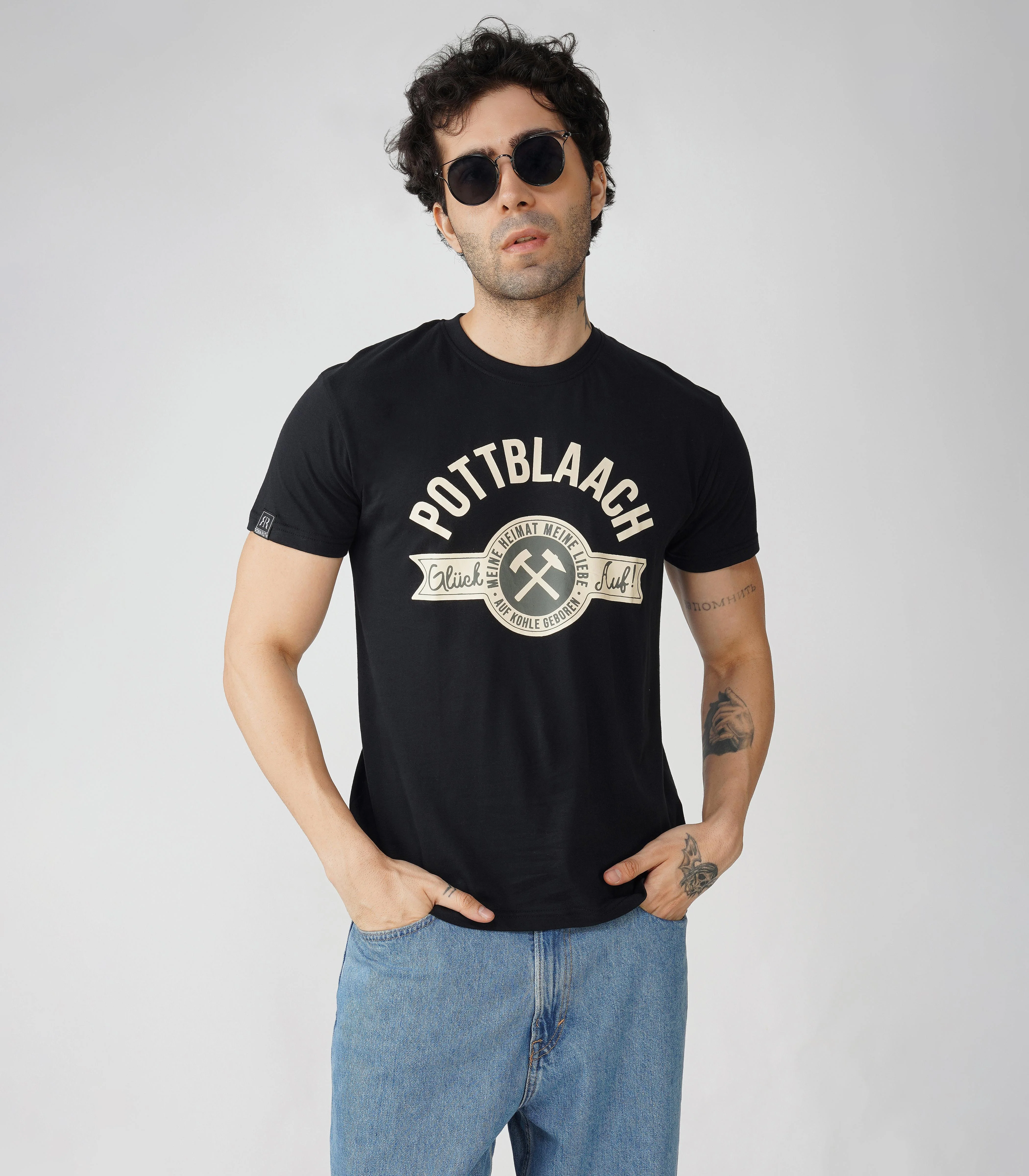 Ruhrpott Rundhalsausschnitt T-Shirt Unisex-RRT547