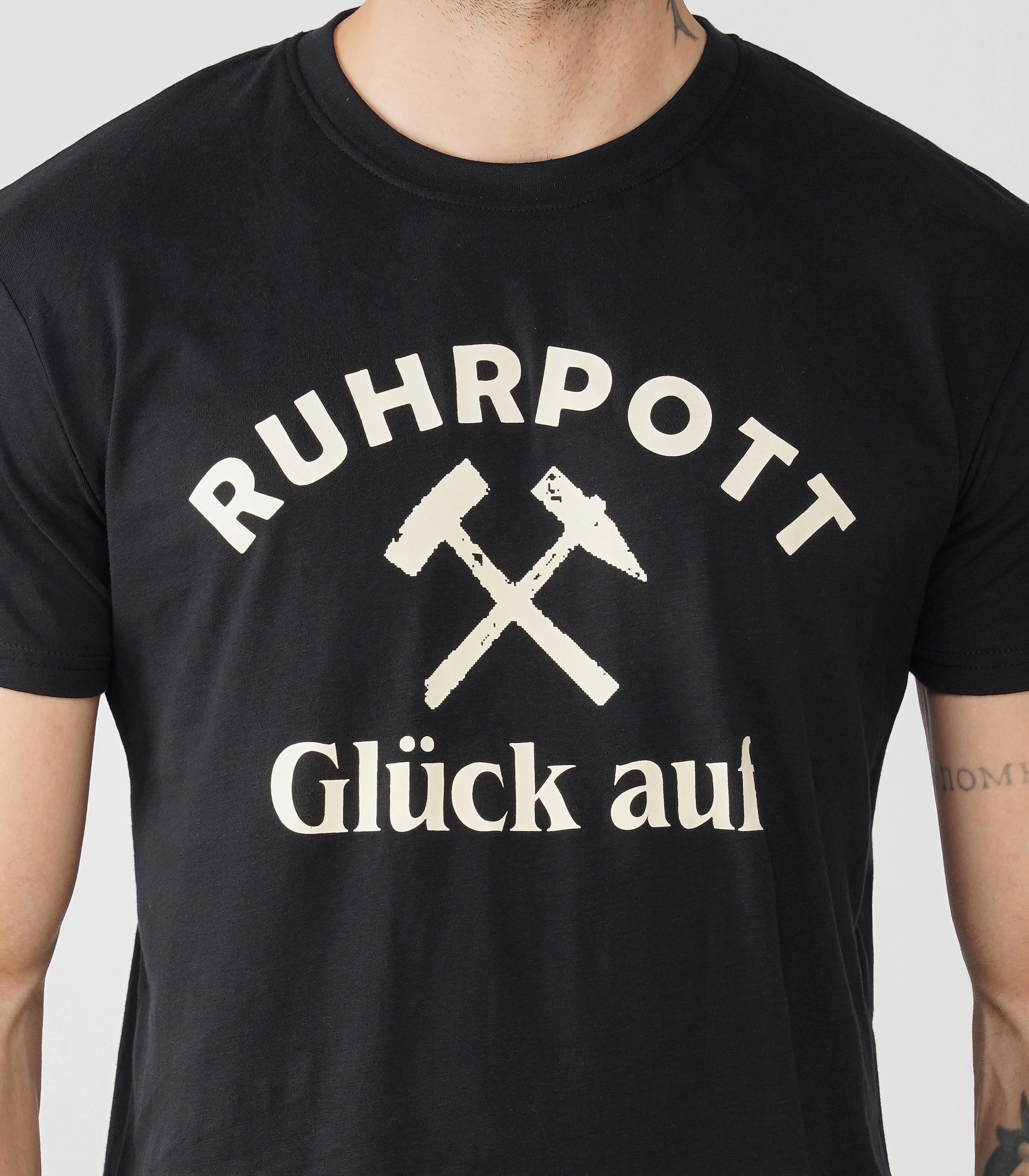 Ruhrpott Rundhalsausschnitt T-Shirt Unisex-RRT549 - Image 6