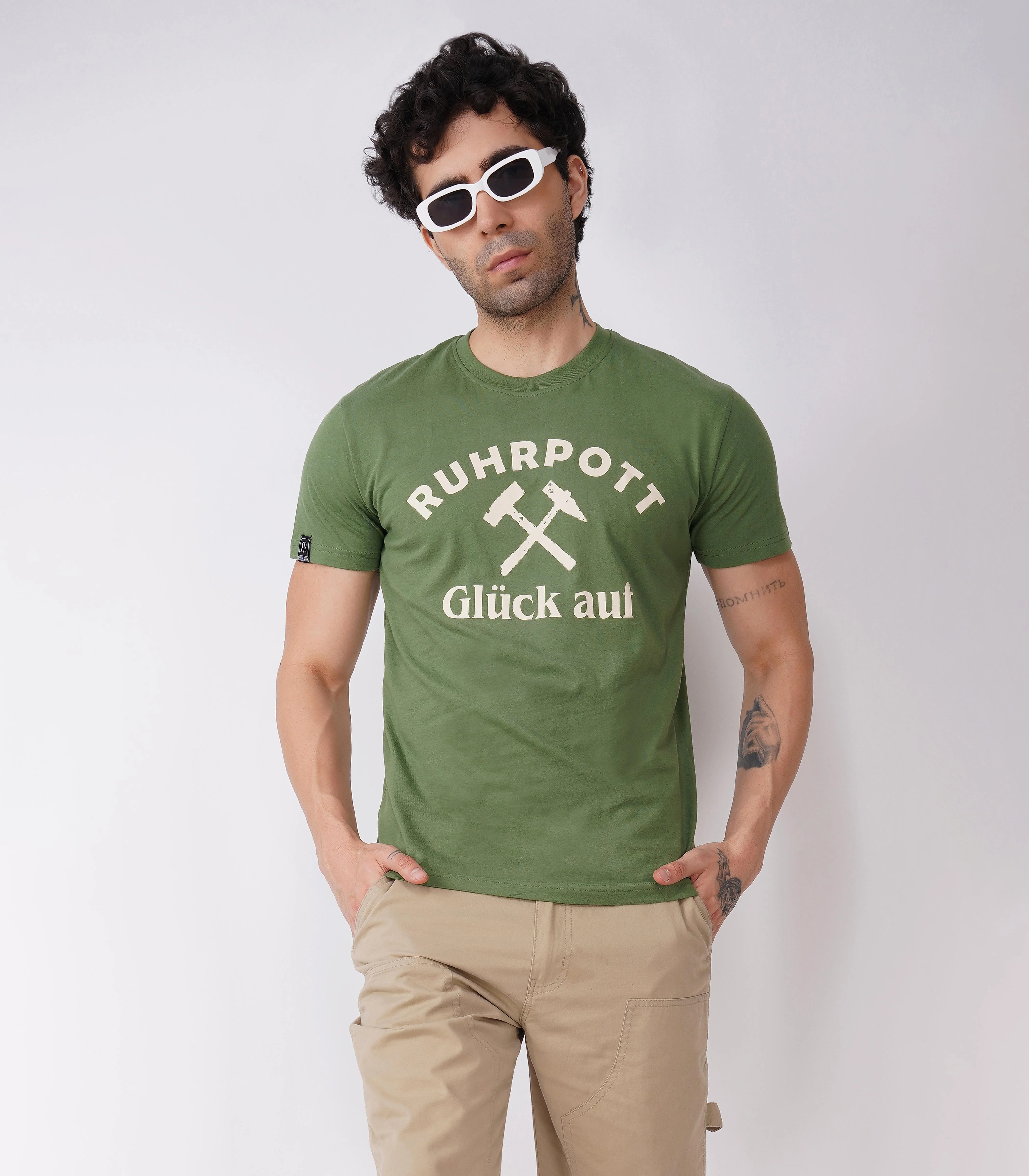 Ruhrpott Rundhalsausschnitt T-Shirt Unisex-RRT550 - Image 2