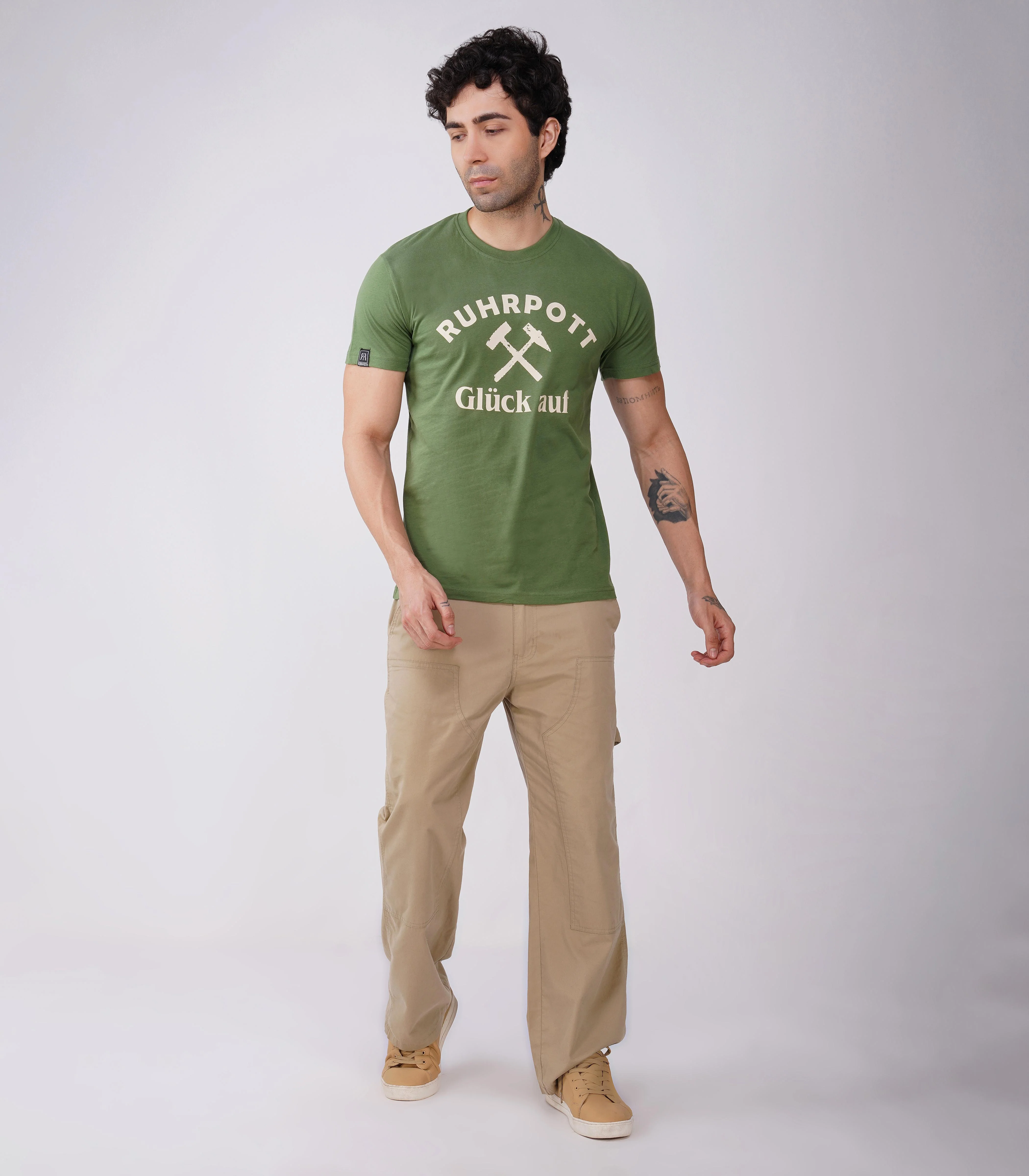 Ruhrpott Rundhalsausschnitt T-Shirt Unisex-RRT550 - Image 3