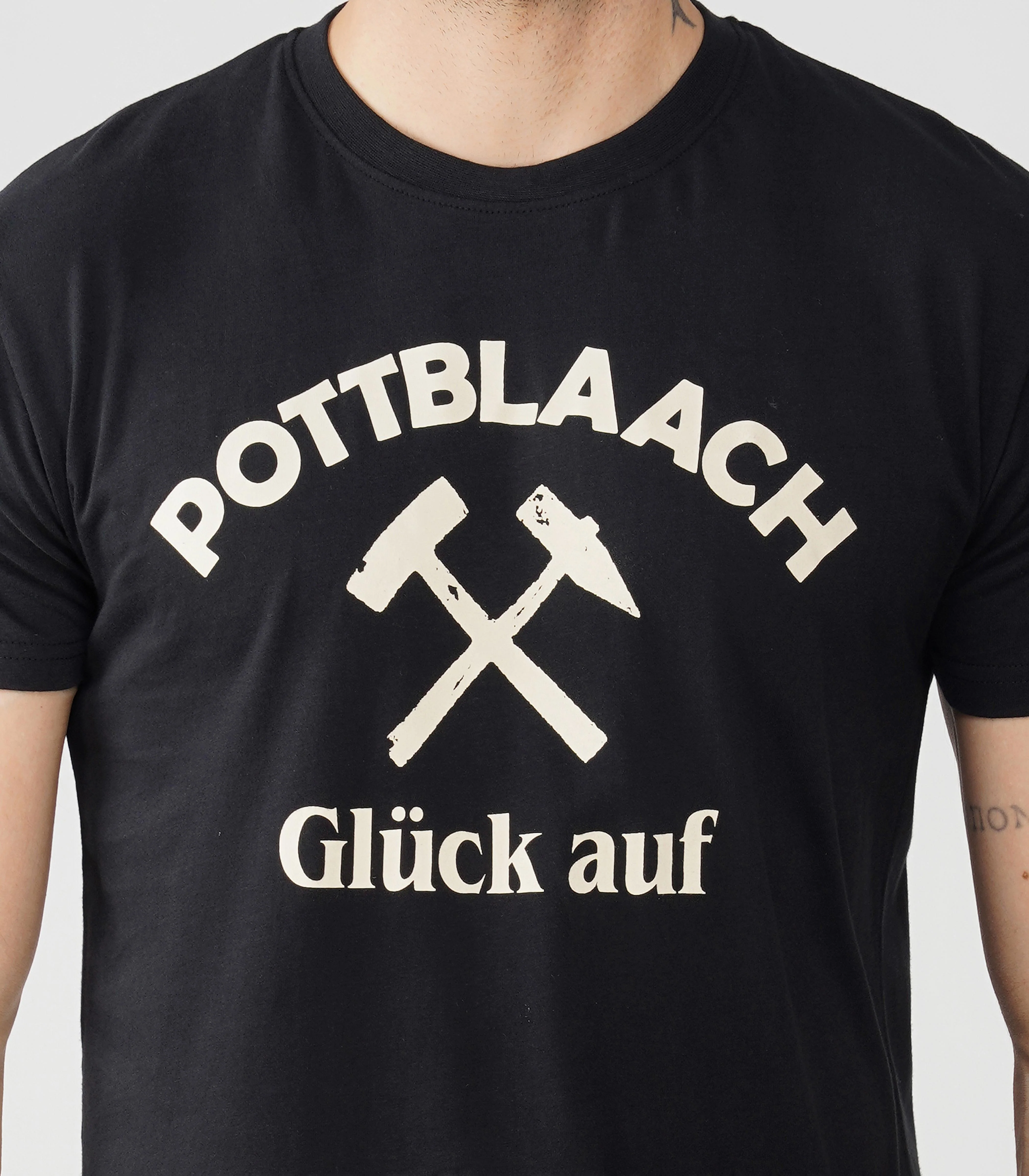 Ruhrpott Rundhalsausschnitt T-Shirt Unisex-RRT551 - Image 6