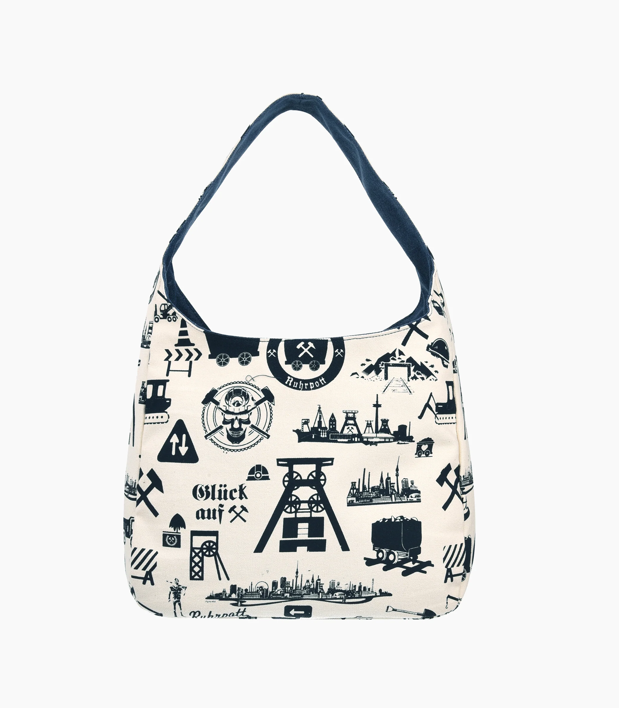 Ruhrpott Schulter-Hobo-Tasche  - Groß - Image 2