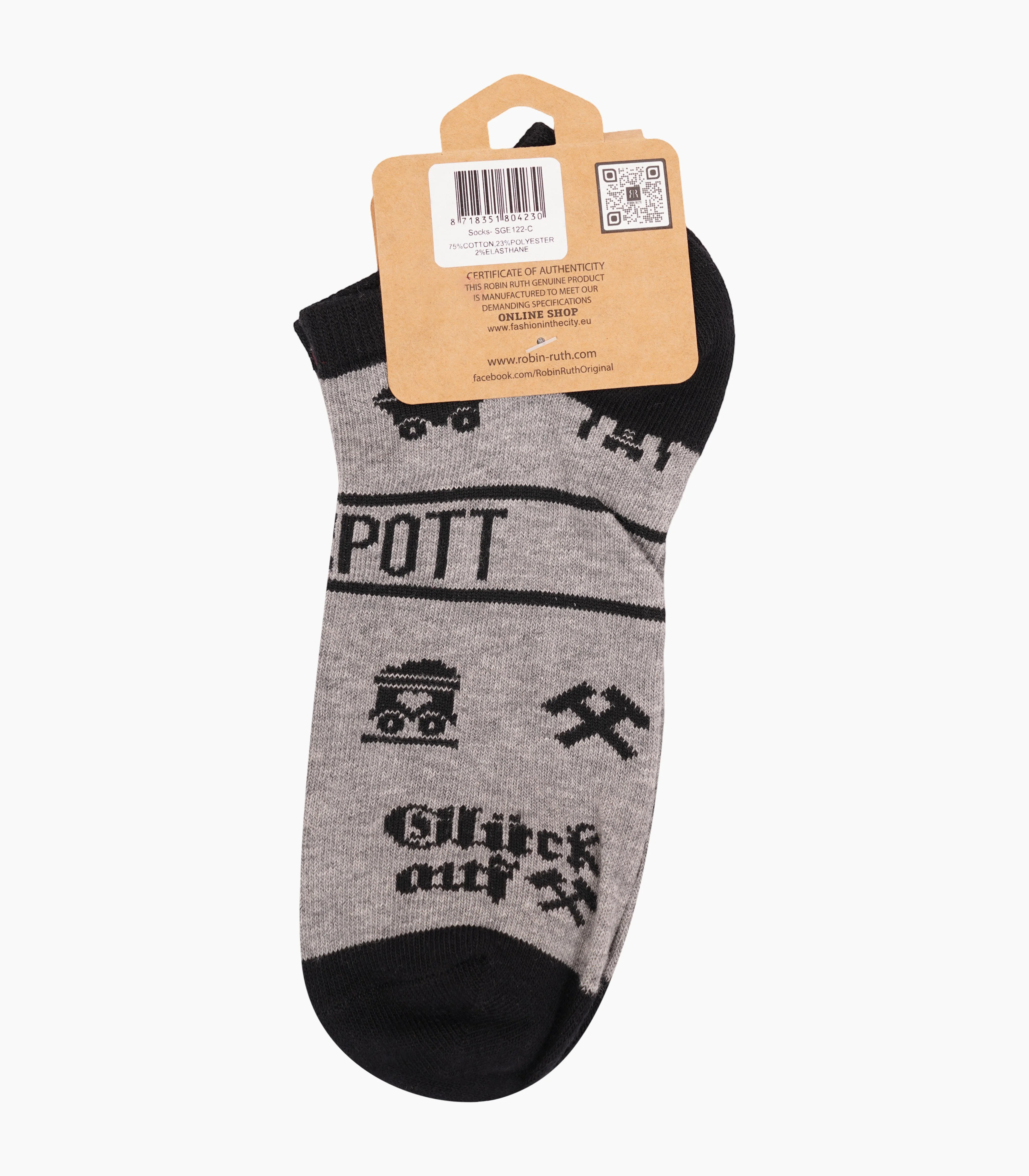 Ruhrpott Sneakersocken Herren - Image 5