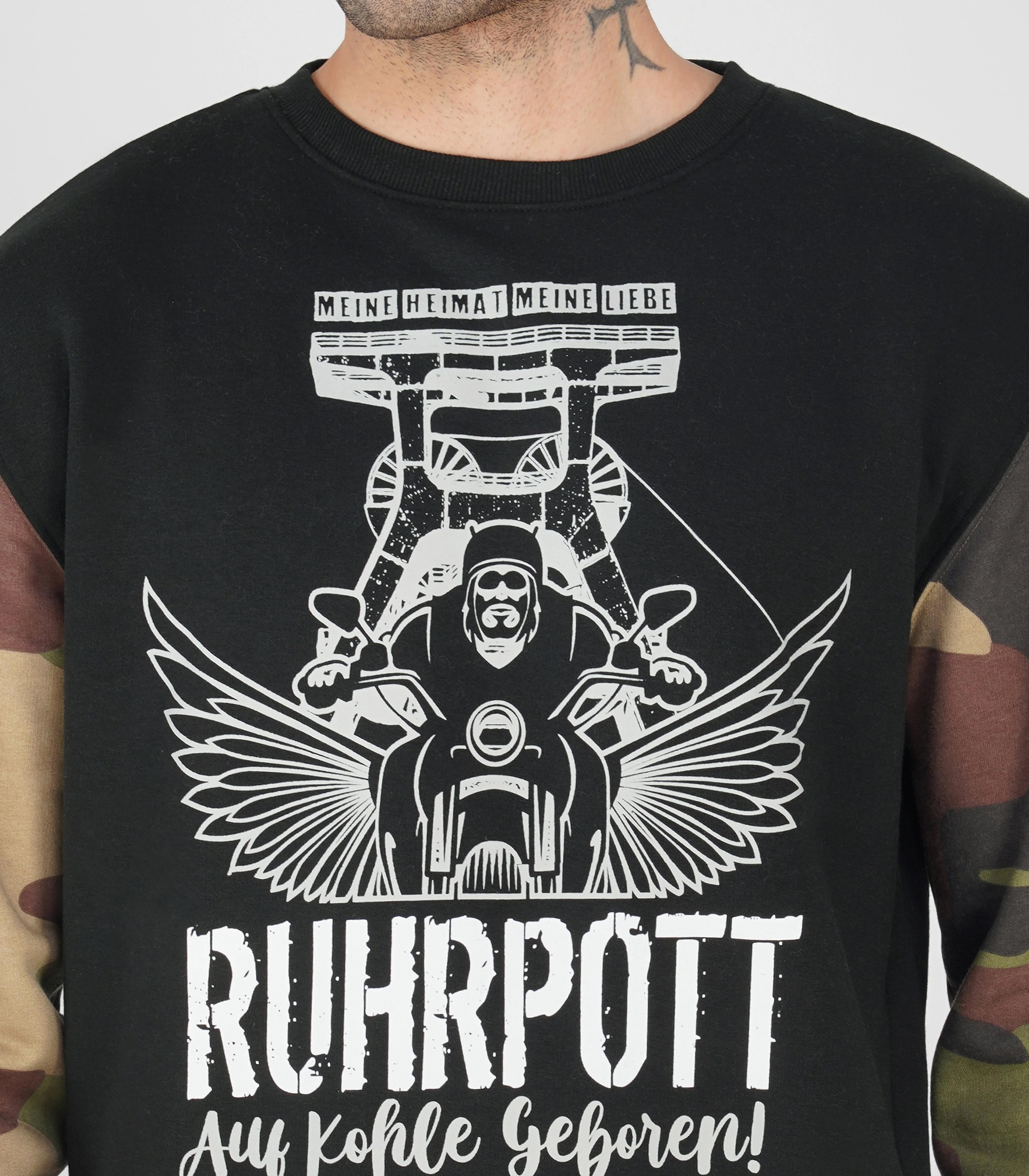 Ruhrpott Sweatshirt Herren-RRH15 - Image 6