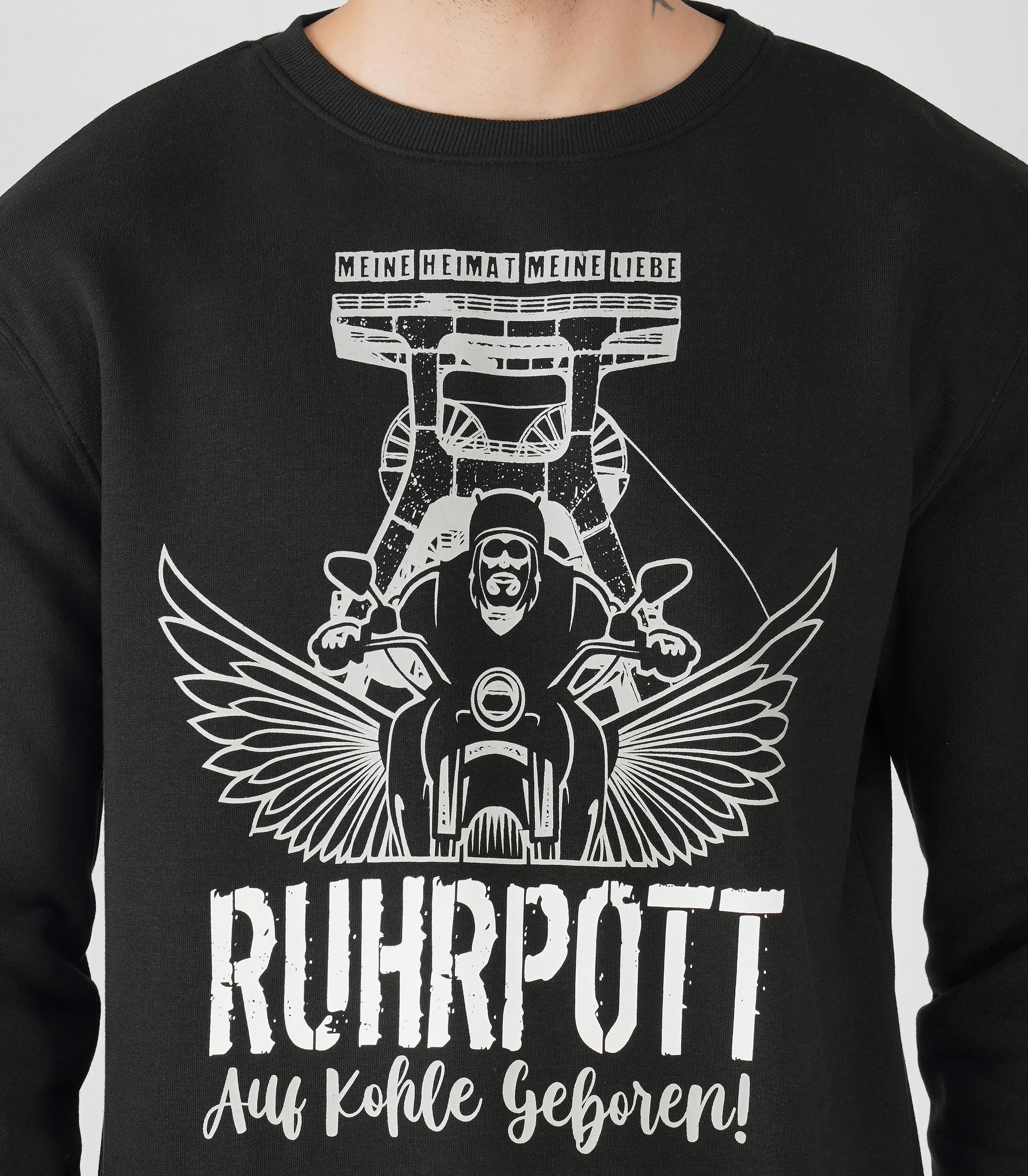 Ruhrpott Sweatshirt Herren-RRH16 - Image 6