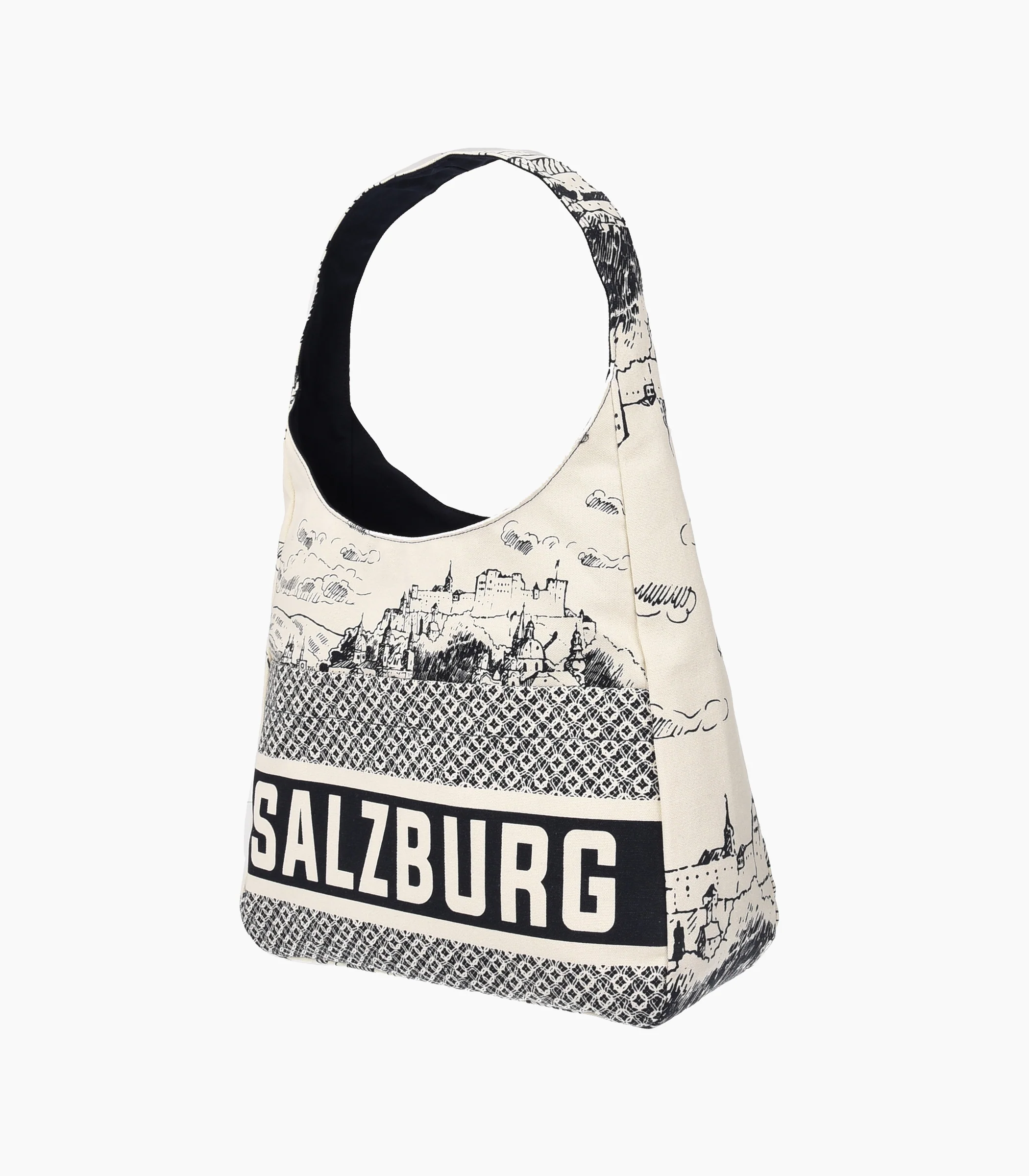 Salzburg Schulter-Hobo-Tasche - GroĂ - Image 2