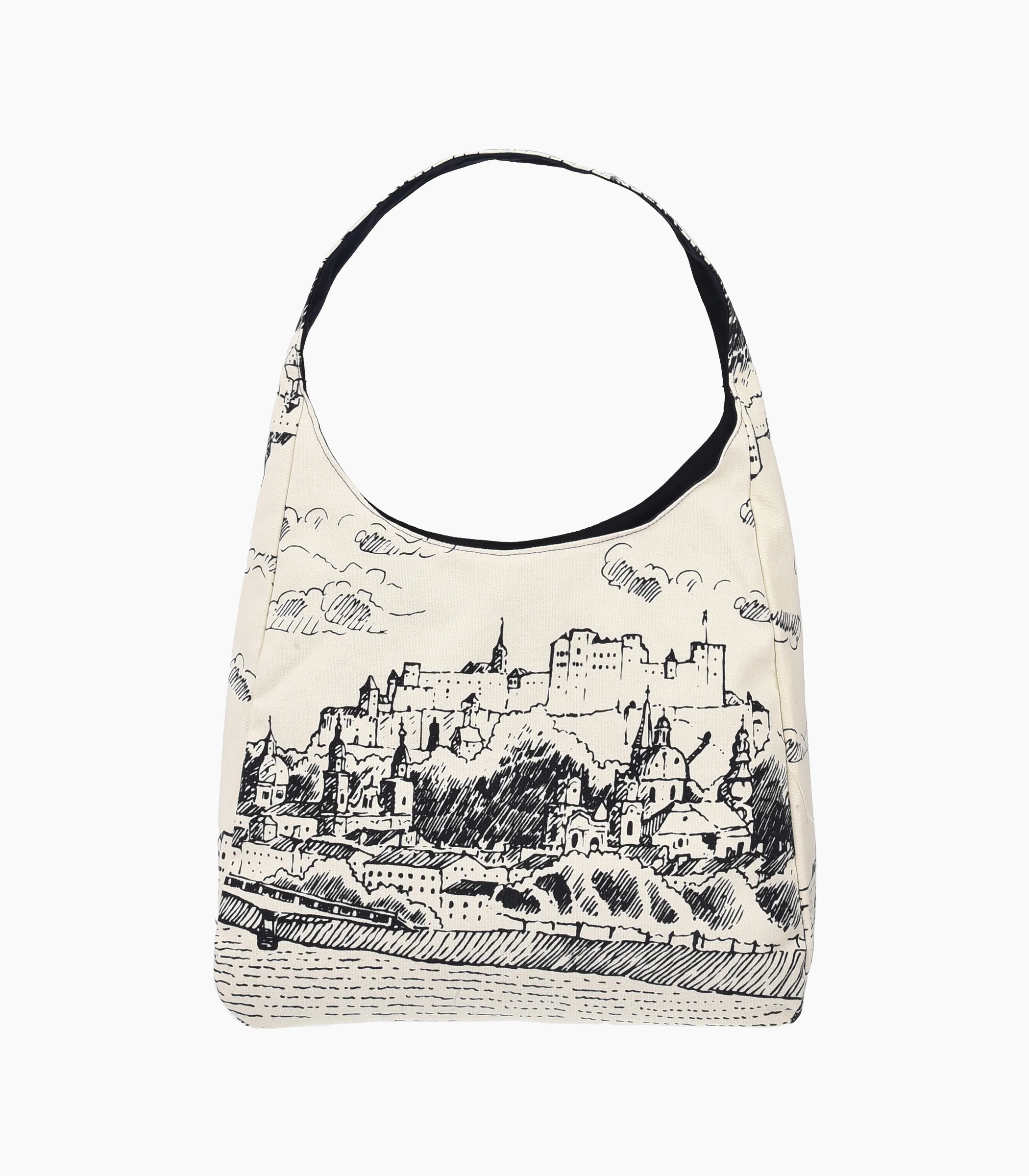 Salzburg Schulter-Hobo-Tasche - GroĂ - Image 3
