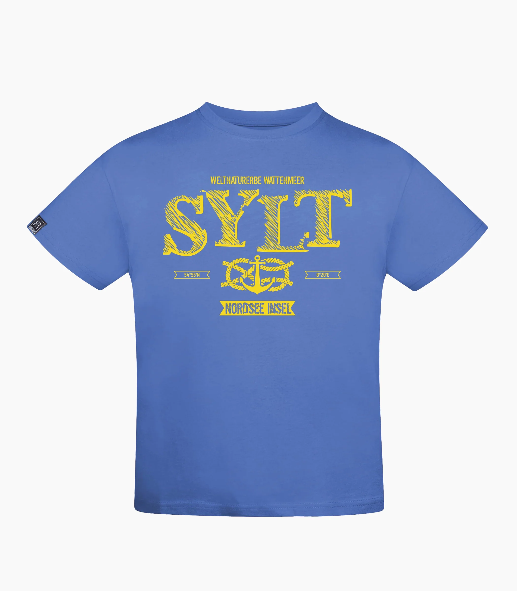 Sylt Rundhalsausschnitt T-Shirt Kids-Rkt37