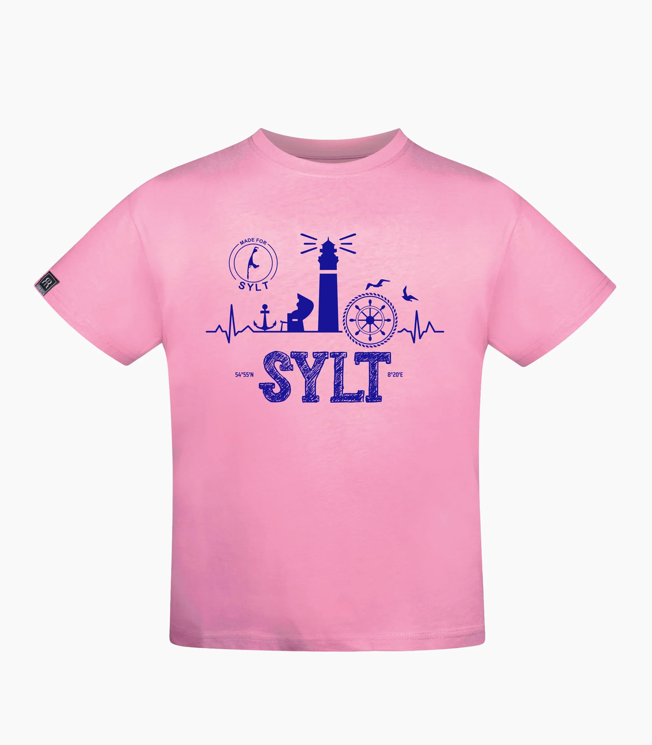 Sylt Rundhalsausschnitt T-Shirt Kids-Rkt38