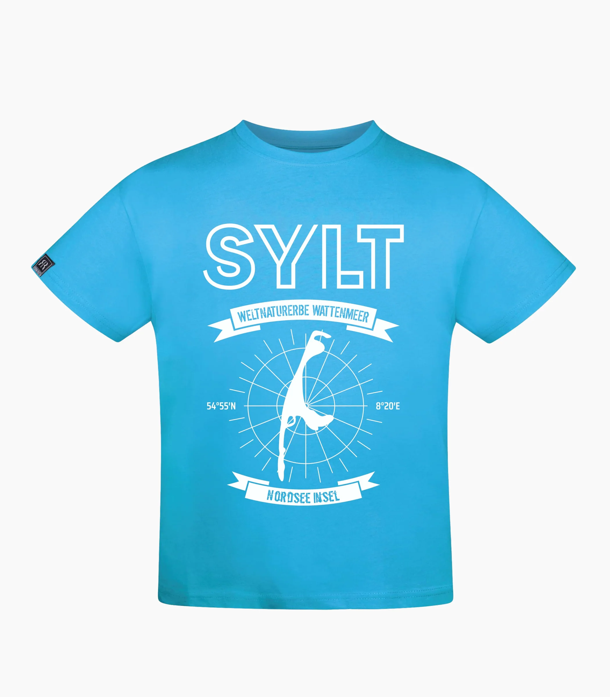 Sylt Rundhalsausschnitt T-Shirt Kids-Rkt42